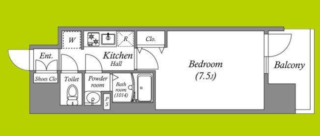 アドバンス大阪アネラ 間取り