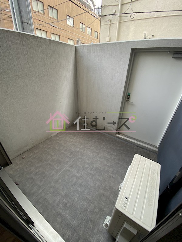 プレミアムコート谷町四丁目 ベランダ