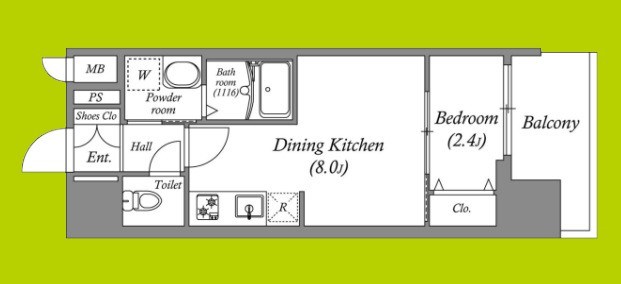 アドバンス大阪アネラ 間取り
