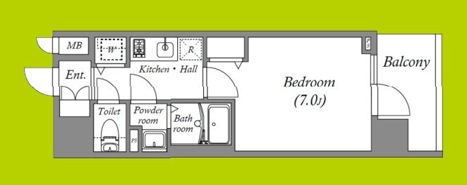 Cion Osaka East Gate 間取り