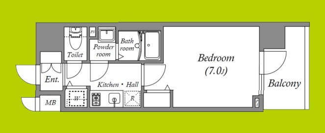 Cion Osaka East Gate 間取り