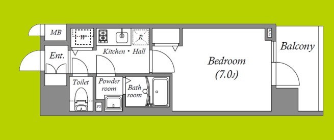 Cion Osaka East Gate 間取り