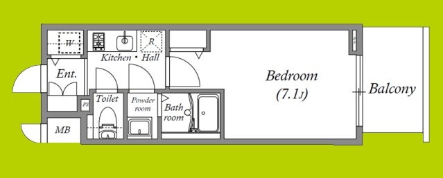 Cion Osaka East Gate 間取り