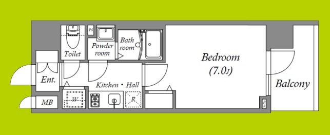 Cion Osaka East Gate 間取り図