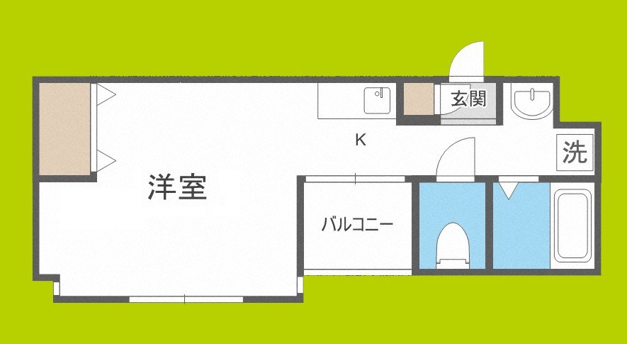 フレアコート北浜 間取り