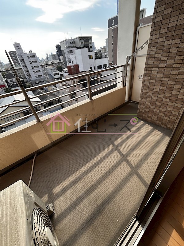 ディナスティ都島北通 ベランダ