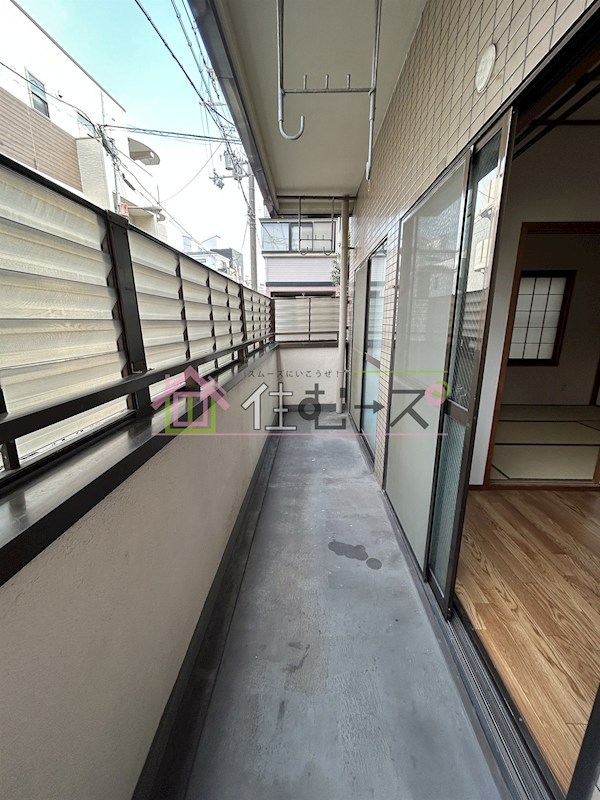 井下カウベル帝塚山 ベランダ