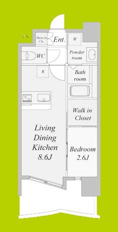 セレニテ新大阪アリエ 間取り図