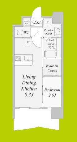 セレニテ新大阪アリエ 間取り図