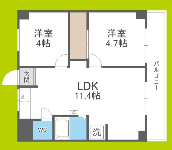 リアライズ玉出 間取り