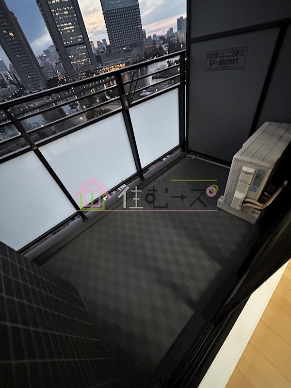 レジュールアッシュザ・パークフロント ベランダ