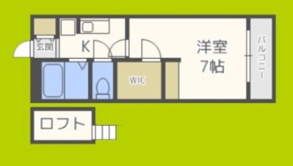 サンクチュアリ北津守 間取り