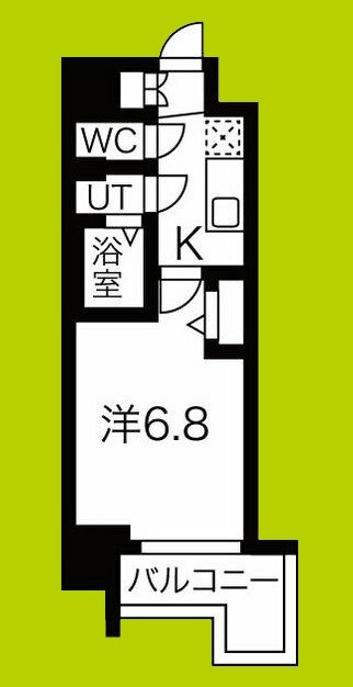 フォーリアライズ難波南レーヴ 間取り