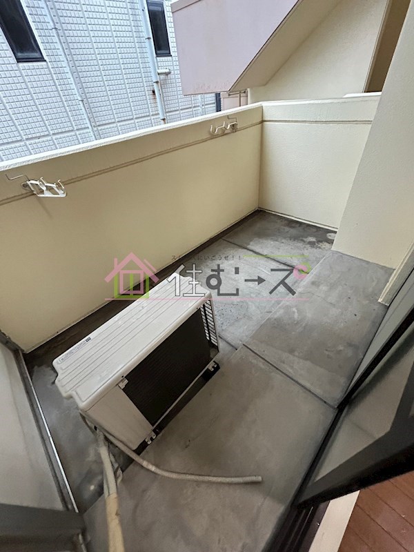 ミフネセントラルベア東淀川 ベランダ
