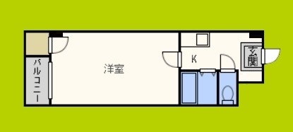 ラピス天満橋 間取り