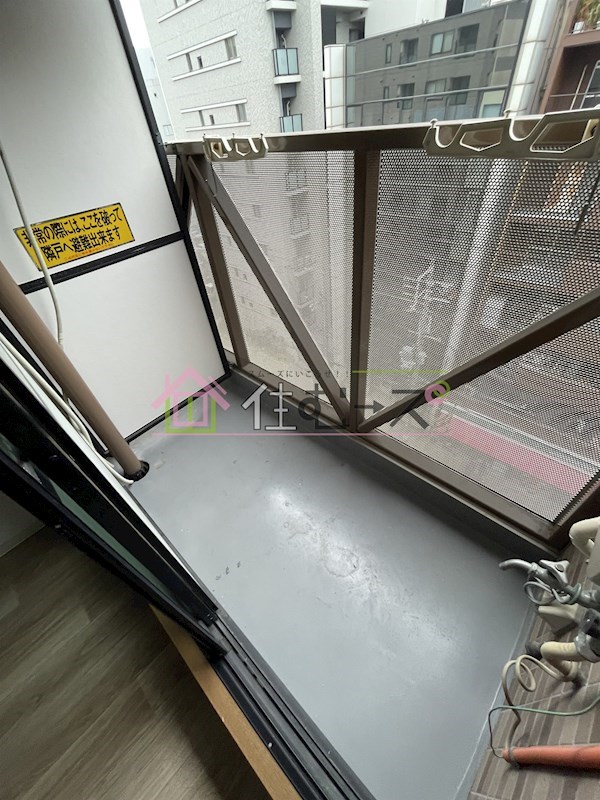 ラピス天満橋 ベランダ