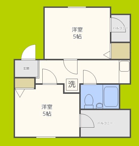 エストマーレ鶴見1番館 間取り
