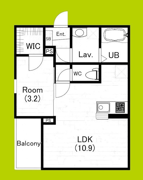 ジーメゾン和泉大宮ソル 間取り図