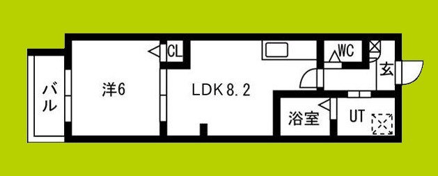 ジーイーセットサウス 間取り図