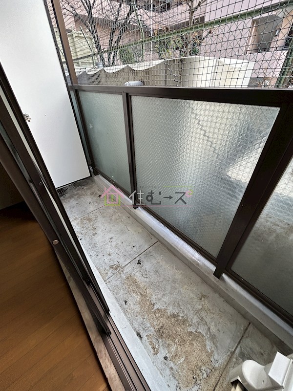 マンション華 ベランダ