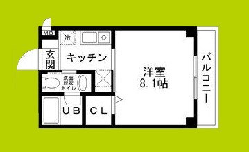 A-One　Court　OWADA 間取り