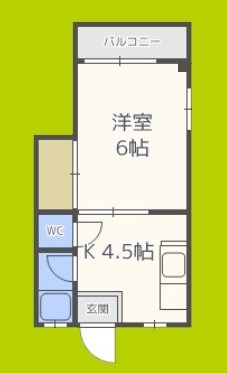 ビラ長居 間取り