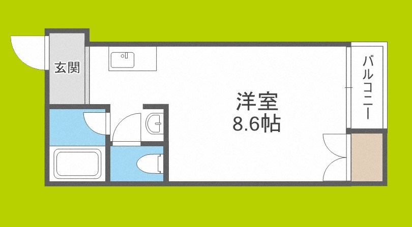 レーヴ千林 間取り