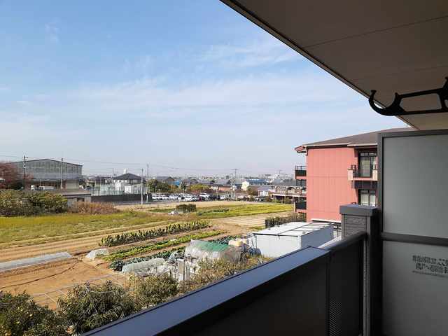 ユングフラウⅡ ベランダ