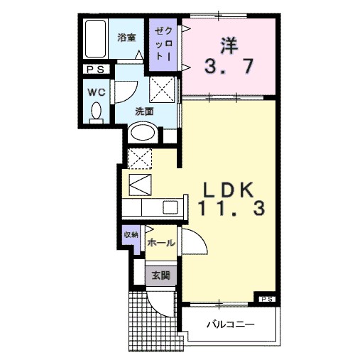 グリーンフラワーガーデン 間取り