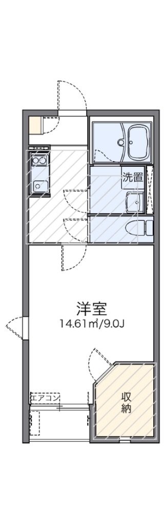 レオネクスト長尾元町Ⅲ 間取り