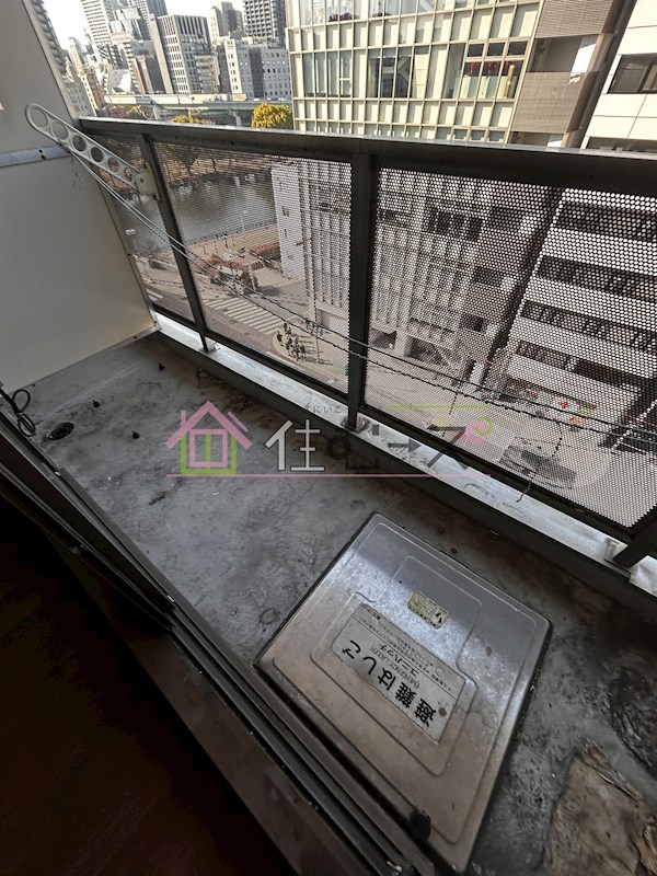 タカノハイム天神橋 ベランダ