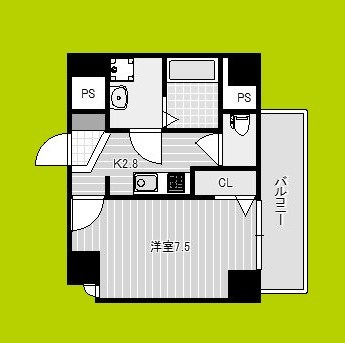 グランパシフィック花園北Ⅱ 間取り