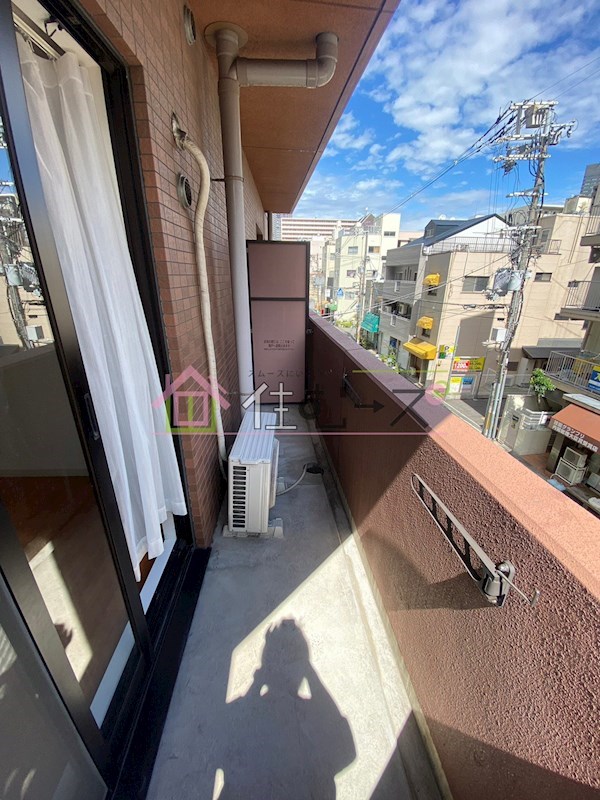 フローレンス難波元町 ベランダ