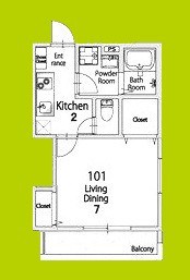 ハピネスコート堺香ヶ丘 間取り