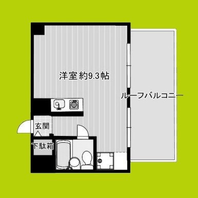 カーサ天神橋 間取り