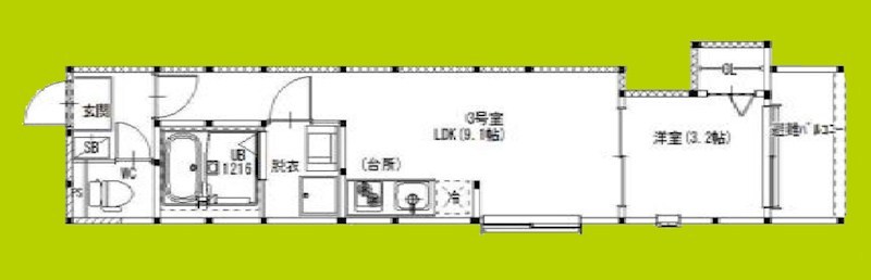 Haq Terrace 間取り図