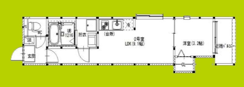 Haq Terrace 間取り図