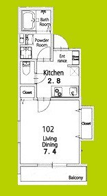 ハピネスコート堺香ヶ丘 間取り