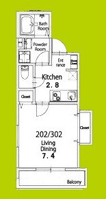 ハピネスコート堺香ヶ丘 間取り