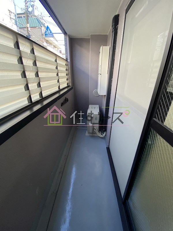 ブルーコート ベランダ