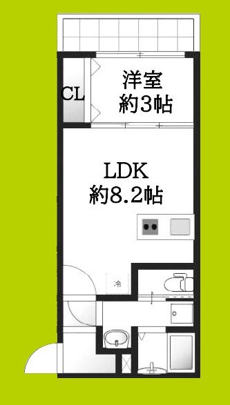 ステリア森ノ宮 間取り図