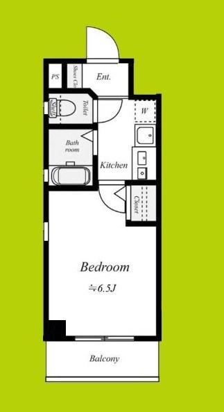 エスリード東天満第2 間取り