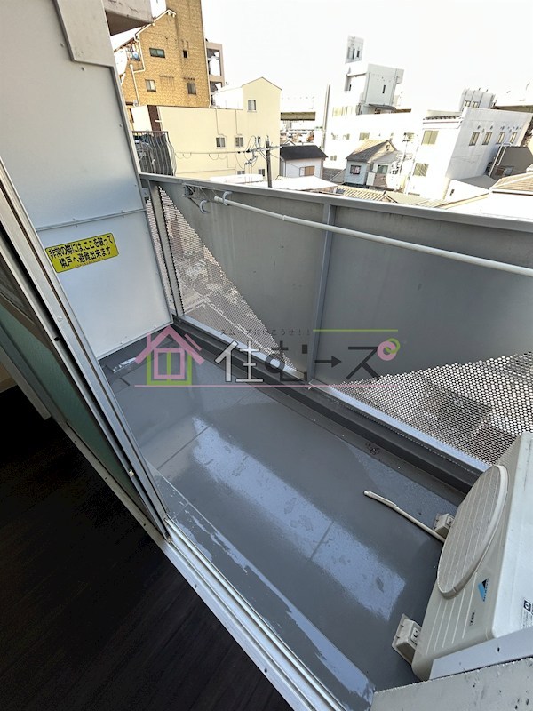 ベルメゾン朝潮橋 ベランダ