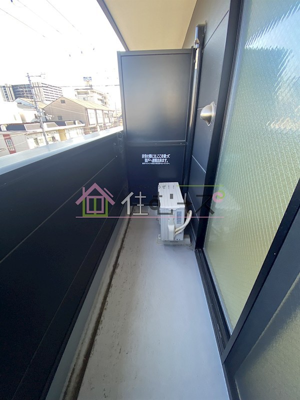 カルムビレッジ東田辺 ベランダ