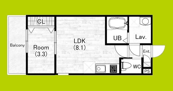 ジーメゾン東浅香山リヴェル 間取り図