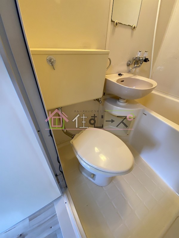 ハイツワールド ベランダ