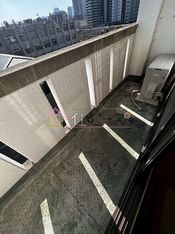 ユニケコート ベランダ