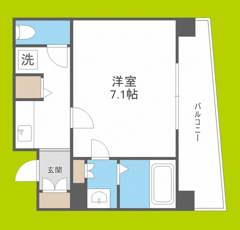 ファミールリブレ梅田東 間取り