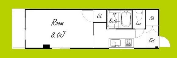 東住吉グリーンハイツ 間取り