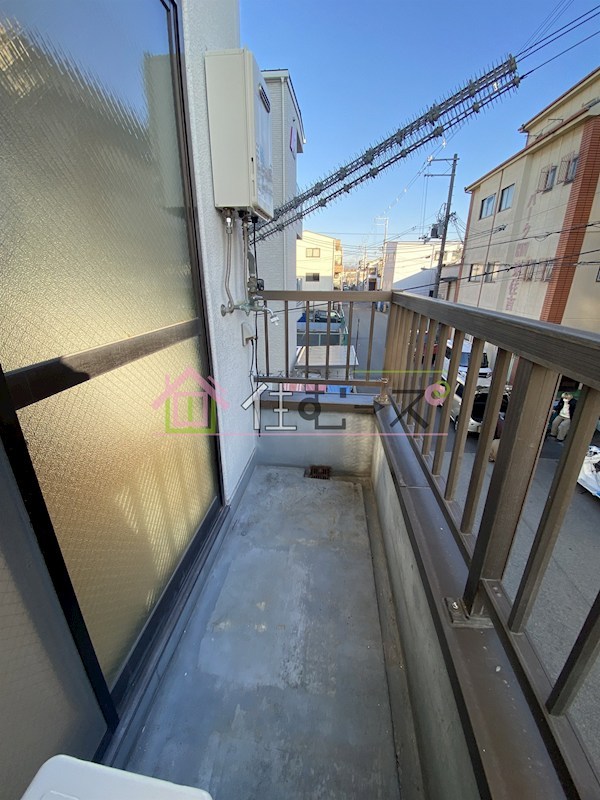 東住吉グリーンハイツ ベランダ